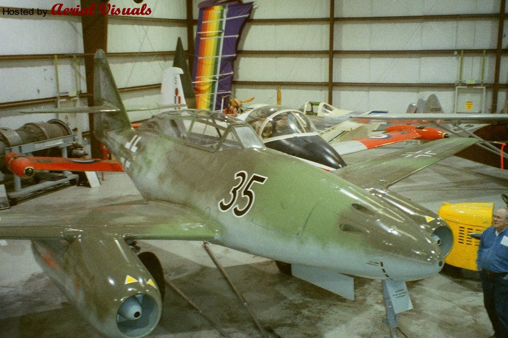 Aerial Visuals - Airframe Dossier - Messerschmitt Me-262B-1a/U1, s/n 121448 USN, c/n 110639 Aerial Visuals - Airframe Dossier - Messerschmitt Me-262B-1a/U1, s/n 121448 USN, c/n 110639