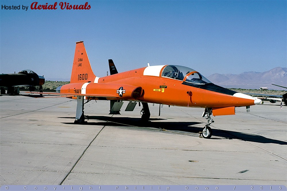 Aerial Visuals - Airframe Dossier - Northrop QT-38A Talon, s/n 591600 USN,  c/n N.5113