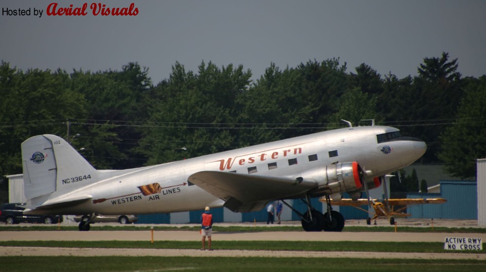 Aerial Visuals - Airframe Dossier - Douglas DC-3A-197E, c/n 04123 
