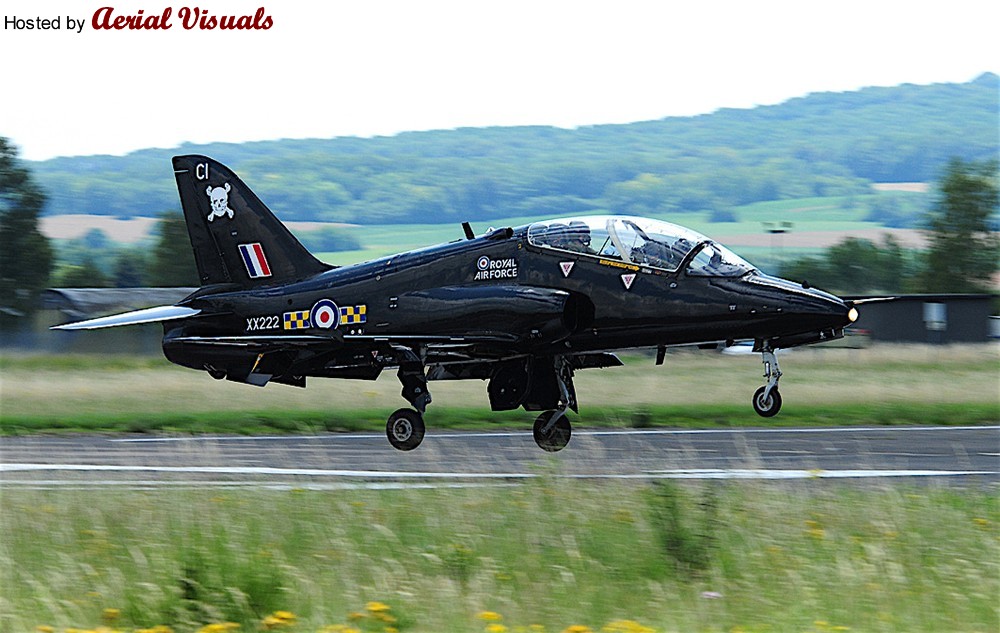 Aerial Visuals - Airframe Dossier - Hawker Siddeley Hawk T.1A, s/n 