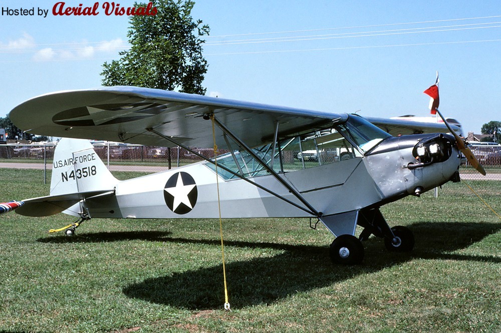 Aerial Visuals - Airframe Dossier - Taylorcraft-Piper L-4B