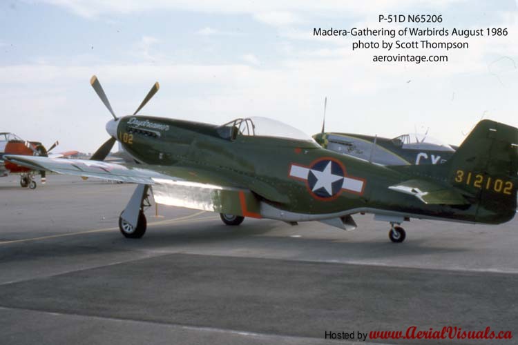Aerial Visuals - Airframe Dossier - North American TF-51D Mustang 