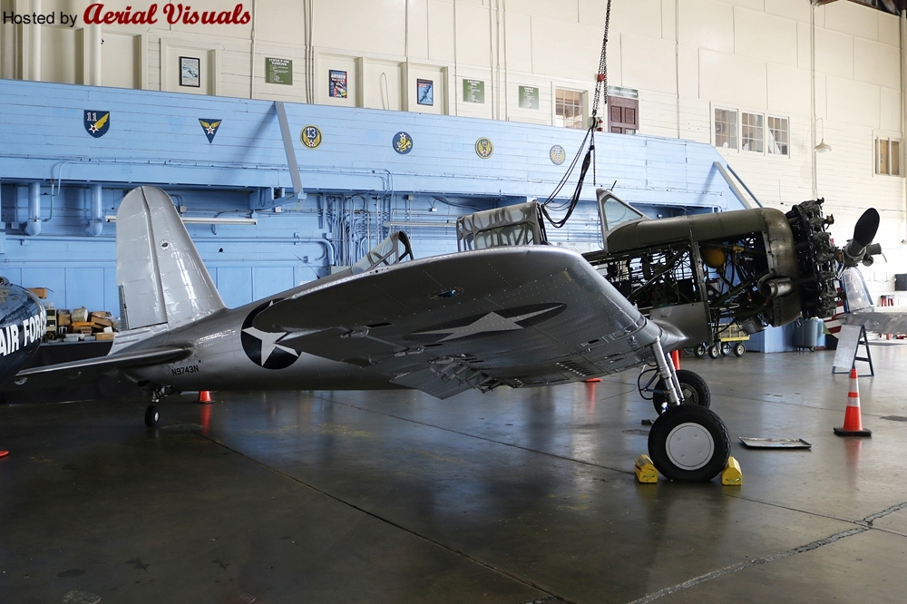 Aerial Visuals - Airframe Dossier - Vultee BT-13A Valiant, s/n 42-88855 USAAF, c/n 10990, c/r N9743N Aerial Visuals - Airframe Dossier - Vultee BT-13A Valiant, s/n 42-88855 USAAF, c/n 10990, c/r N9743N