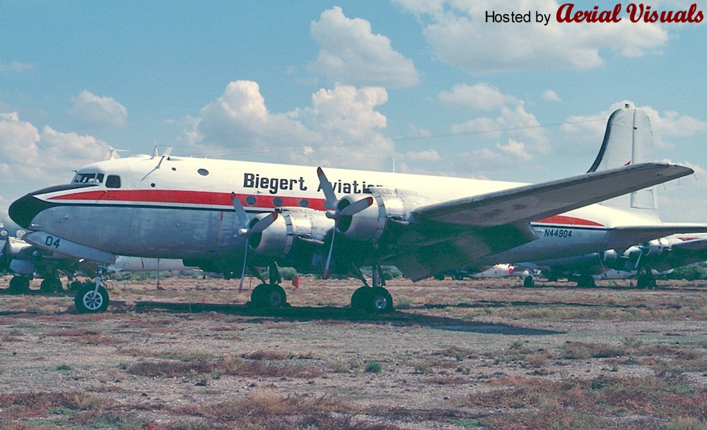 Aerial Visuals - Airframe Dossier - Douglas C-54Q Skymaster, s/n