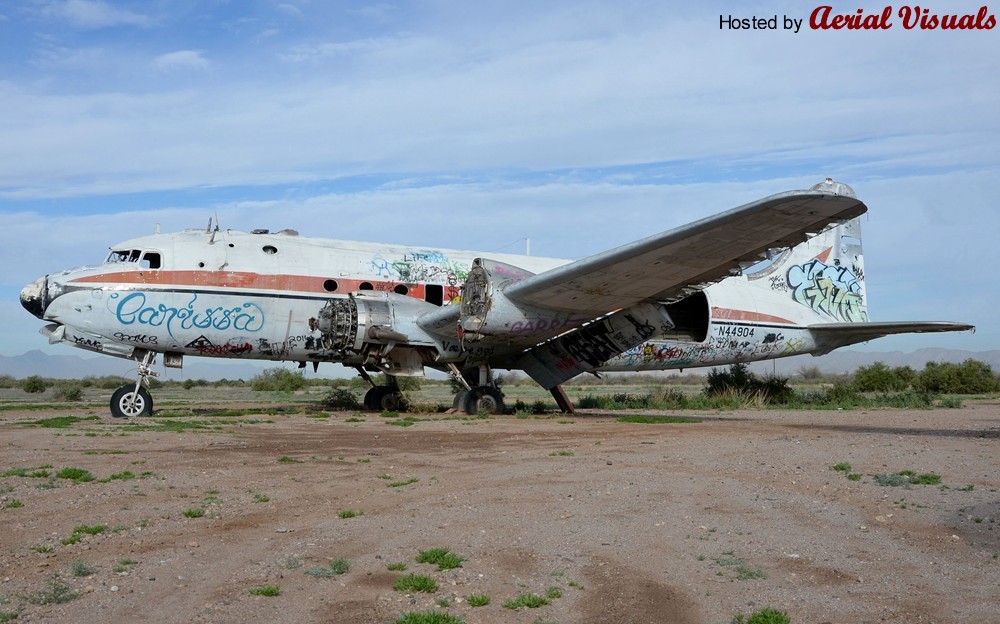 Aerial Visuals - Airframe Dossier - Douglas C-54Q Skymaster, s/n