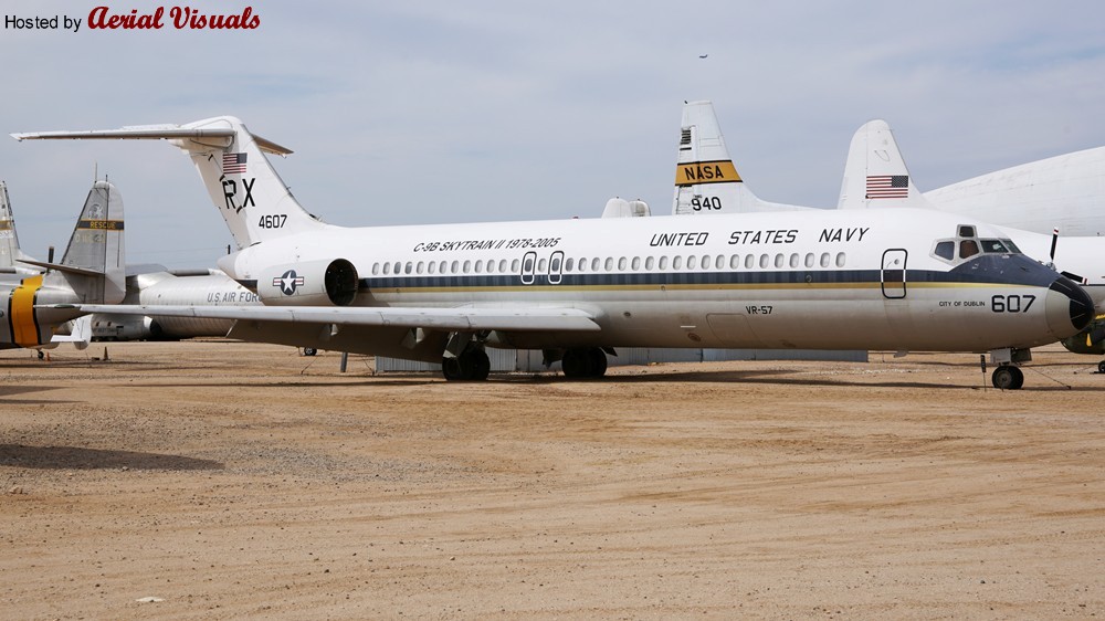 Aerial Visuals - Airframe Dossier - Douglas C-9B, s/n 164607
